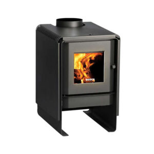 Calefactor a leña 7.3 KW Eco 350 negro